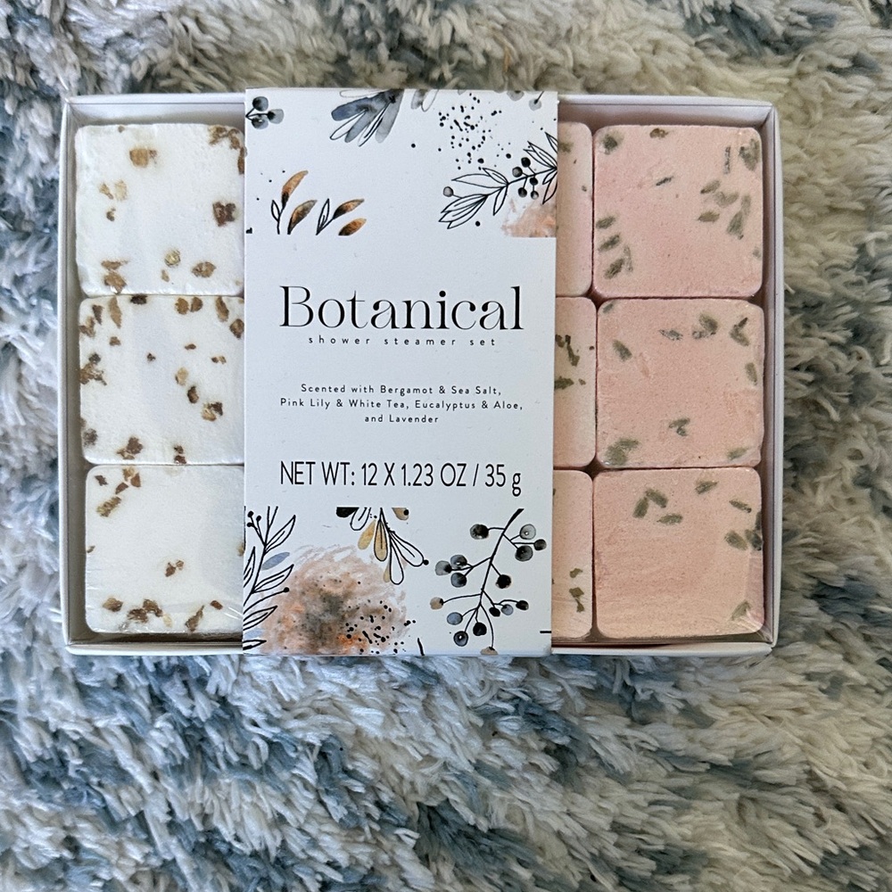 Shower Steamer Set - Pink and Cream